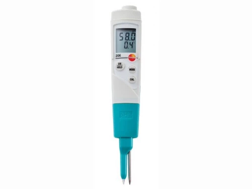 Testo 206-pH2 pH-метр портативный (станд. комплект)