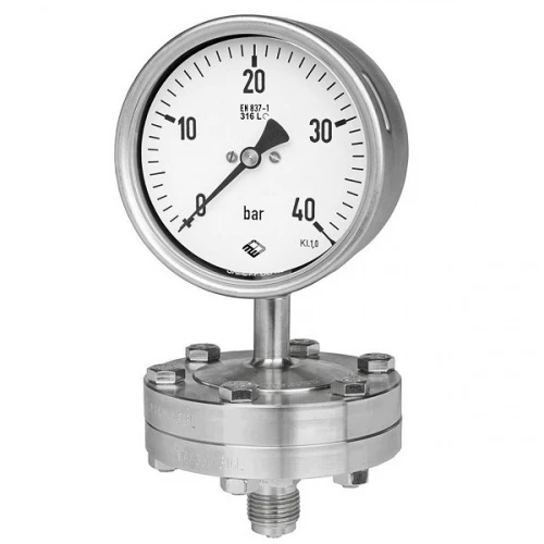 RSCh G 100-3vDW 25 bar + MDM7910vd8 PN60 1/2"NPT СИЛИКОН + разделитель УТ000014692