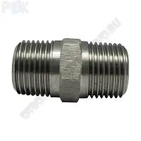 Ниппель Н-1/2"NPT(Н)-М20х1,5(Н)-12Х18Н10Т УТ-00000243